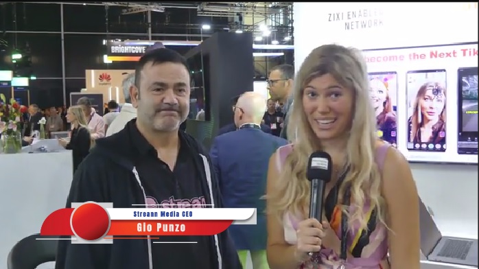 Gio Punzo CEO Streann Media TV Metaverse Interview IBC 2023