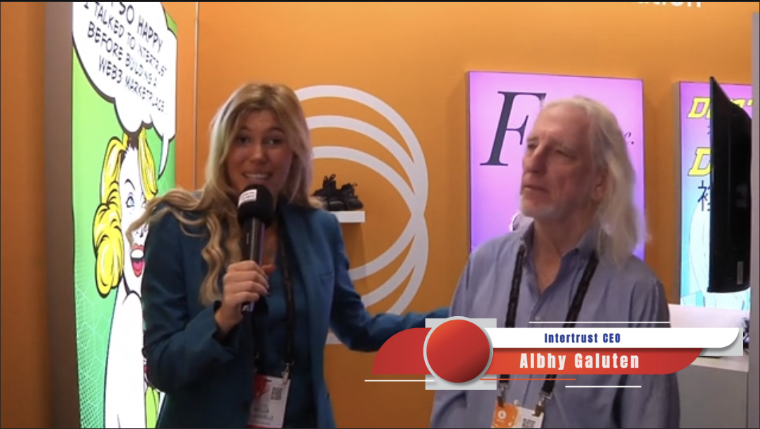 Albhy Galuten Intertrust CEO at the IBC 2023 with TV Metaverse Show