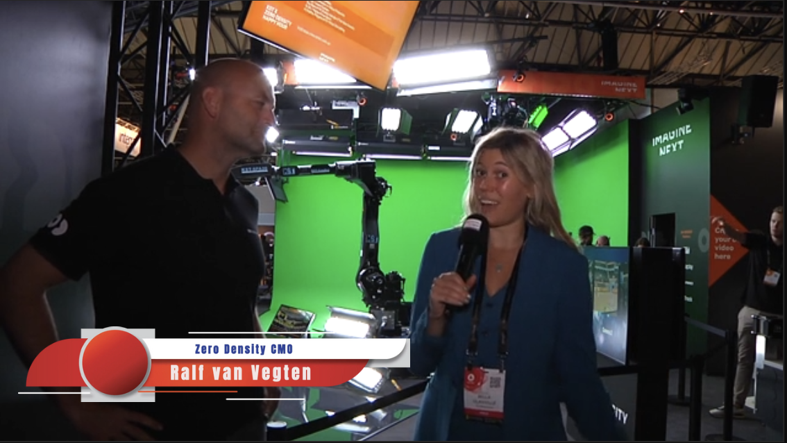 Ralph van Vegten interviewed for TV metaverse at the IBC 2023