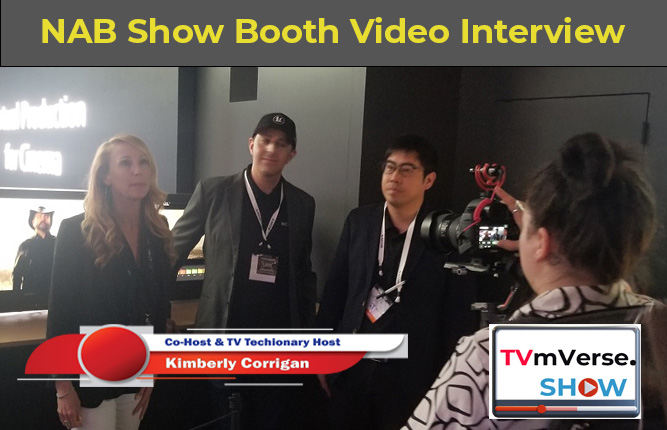 TV Metaverse NAB Show Video Media Interview