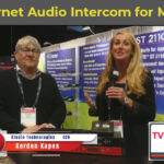 Ethernet Audio Intercom using Studio Technologies Products Interview with Gordon Kapes at NAB 2024.