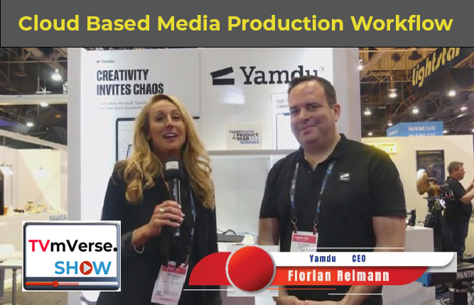 Cloud Based Media Production Workflow using Yamdu interview with Florian Reimann at NAB 2024