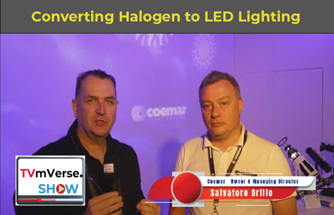 Converting Halogen to LED for Media Production Lighting - Interview with Salvatore Grillo at IBC